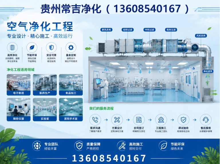 观山湖区洁净工程展示图
